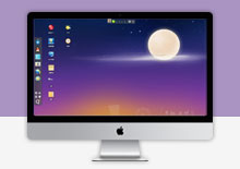 自适应JQUERY UI高仿QQweb版桌面应用网站模板