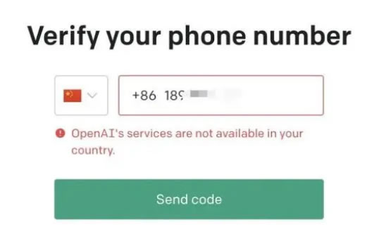 ChatGPT无法注册和解决方法使用 ChatGPT无法注册和解决方法使用
