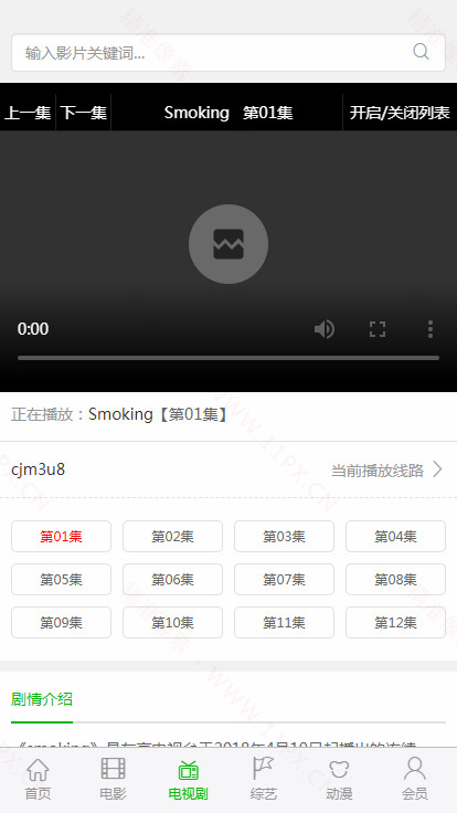 手机端播放页 手机端播放页