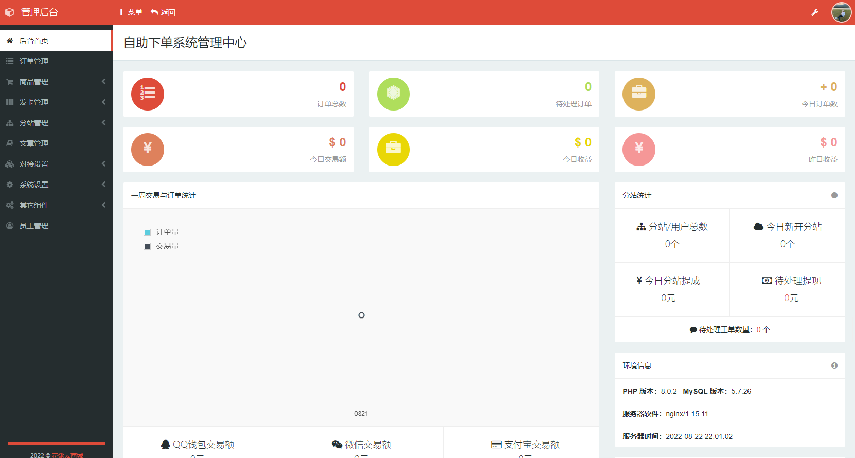 花粥自助下单云商城系统源码V1.1 花粥自助下单云商城系统源码V1.1