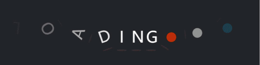 五彩loading动画效果html页面模板 五彩loading动画效果html页面模板